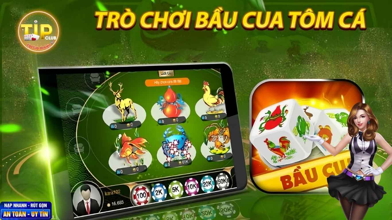 Giới Thiệu Bầu Cua Tôm Cá Tipclub Giới Thiệu Bầu Cua Tôm Cá Tipclub