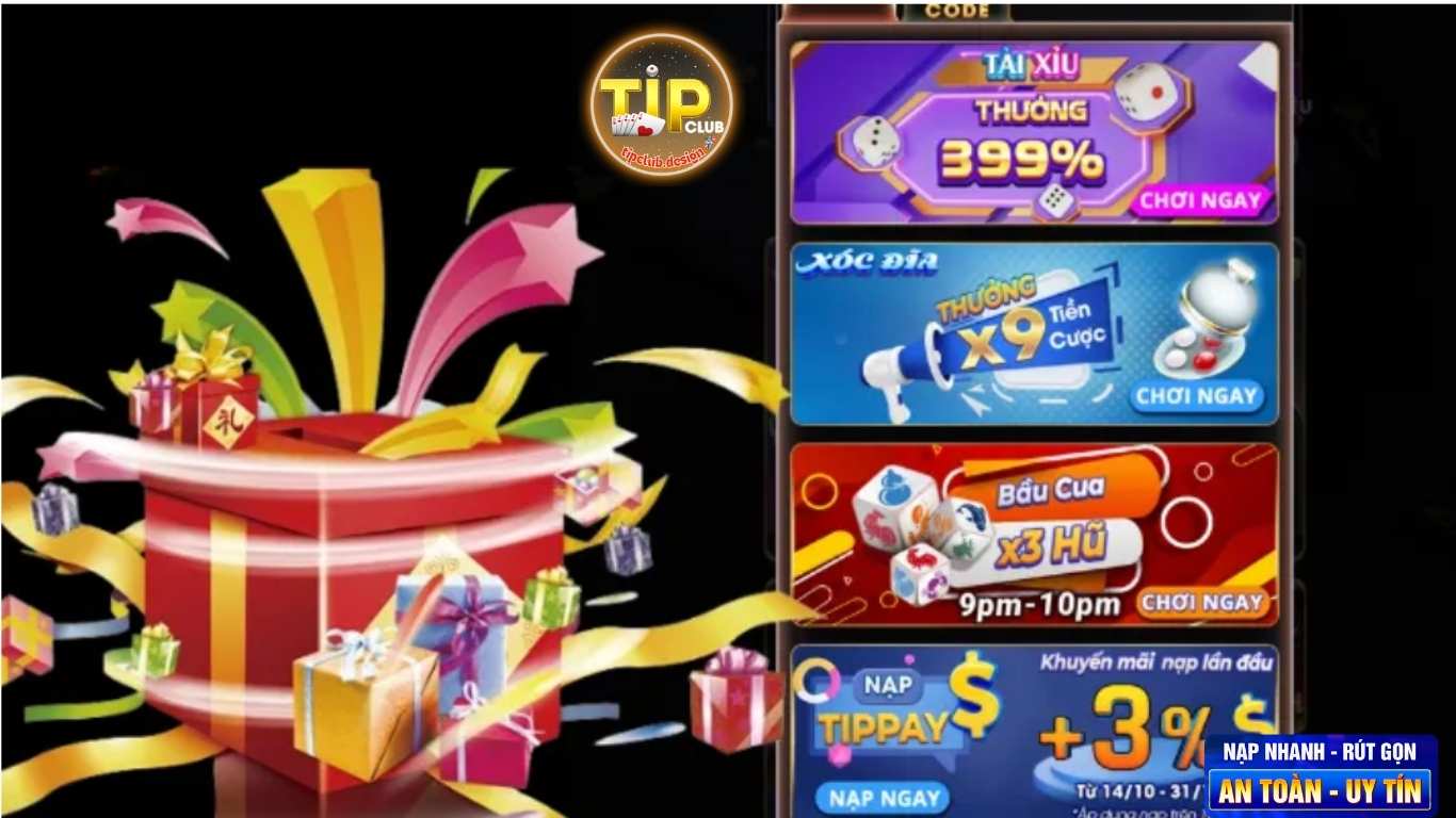 Săn Khuyến Mãi Tipclub 2025