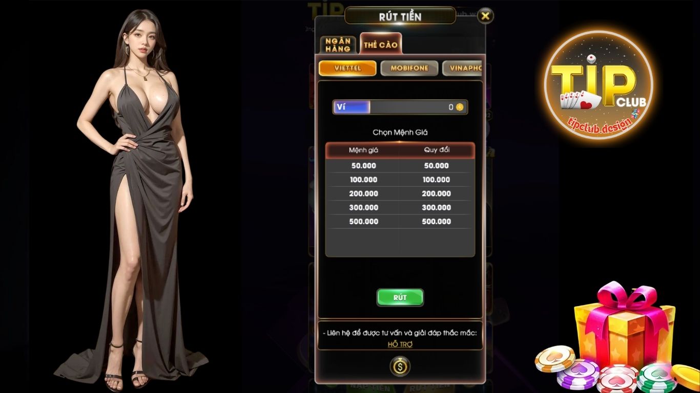 Hướng dẫn rút tiền Tipclub cho tân thủ Hướng dẫn rút tiền Tipclub cho tân thủ